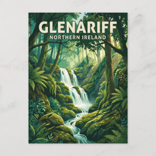 Glenariff Forest Park Nordirland Postkarte