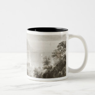 Glenarm, Landkreis Antrim, Nordirland Zweifarbige Tasse