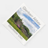 Glenbarr Abbey - MacAlister Clan Serviette (Ecke)