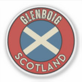 Glenboig, Schottland Aufkleber (Vorderseite)