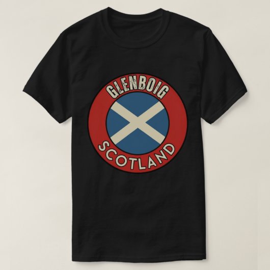 Glenboig, Schottland T-Shirt (Design vorne)