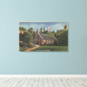 Glencairn, Replik der Kirche von Annie Laurie Leinwanddruck (Insitu (Holzboden))