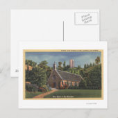 Glencairn, Replik der Kirche von Annie Laurie Postkarte (Vorne/Hinten)