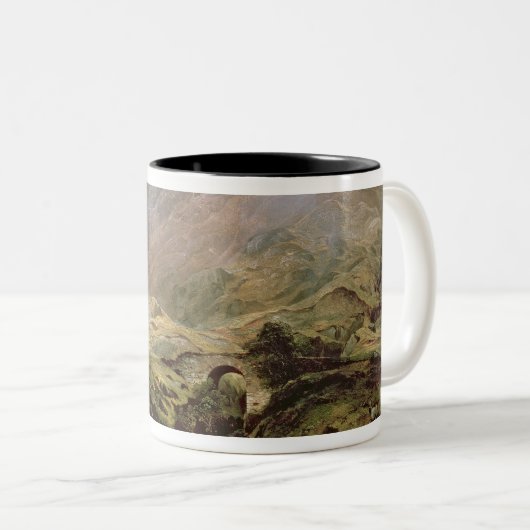 Glencoe, 1847 zweifarbige tasse (VorderseiteRechts)