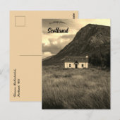 Glencoe Ballachulish Schottland Postkarte (Vorne/Hinten)