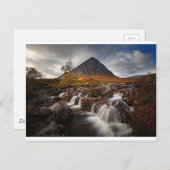 Glencoe, Buchaille Etive Mor, Schottland Postkarte (Vorne/Hinten)