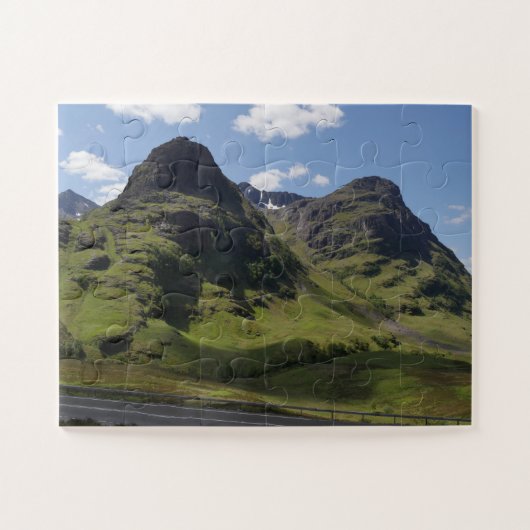 Glencoe, das Puzzle des schottischen Highlands (Horizontal)