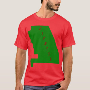 Glencoe IL zeichnen auf T-Shirt