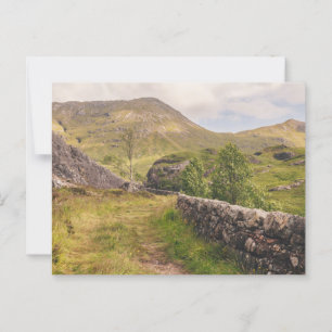Glencoe Landscape Postkarte