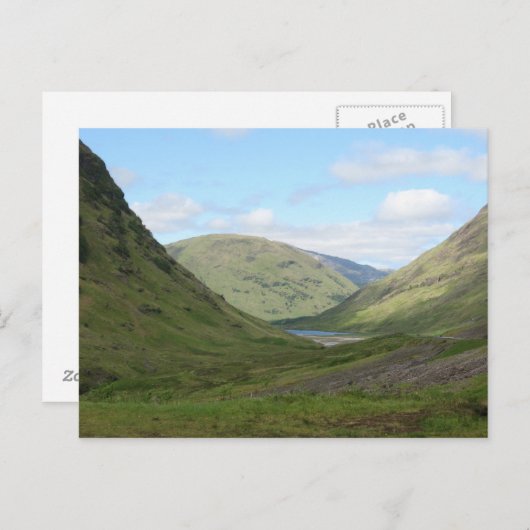 Glencoe Postcard Postkarte (Vorne/Hinten)
