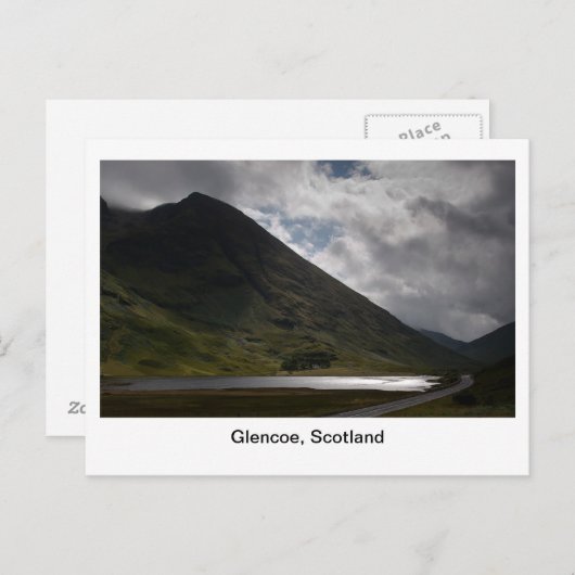 Glencoe Postkarte (Vorne/Hinten)