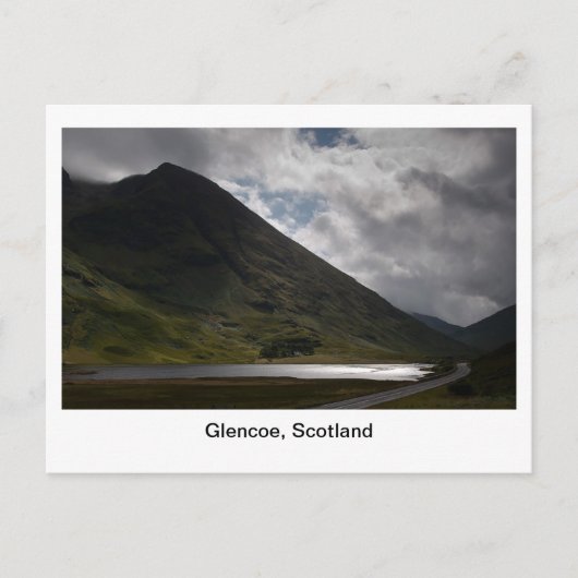 Glencoe Postkarte (Vorderseite)