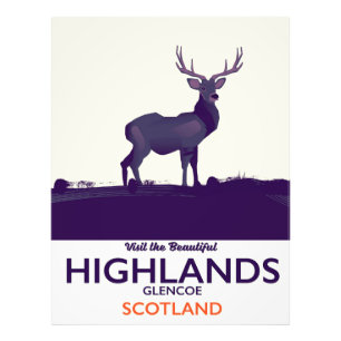 Glencoe, Schottische Highlands Urlaubsdruck. Fotodruck