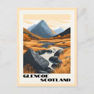 Glencoe, Schottland - Atemberhabende schottische H Postkarte