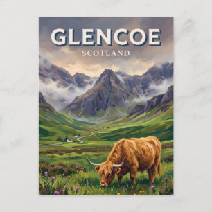 Glencoe Schottland Postkarte