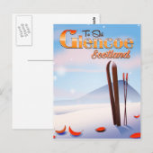 Glencoe Scotland Skipposter Postkarte (Vorne/Hinten)