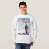 Glencoe Scotland Skipposter T-Shirt (Vorne ganz)