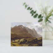 Glencoe von Horatio McCulloch Postkarte (Stehend Vorderseite)