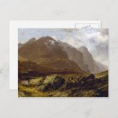 Glencoe von Horatio McCulloch Postkarte (Vorne/Hinten)