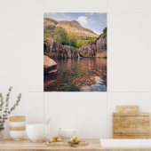 Glencoe Wasserfallpool Poster (Küche)