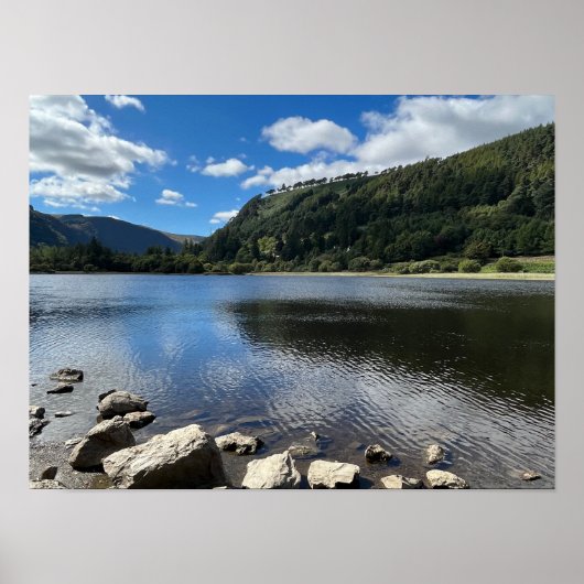 Glendalaugh Lakes Landkreis Wicklow Irland Europe Poster (Vorne)