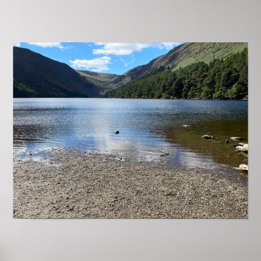 Glendalaugh Lakes Landkreis Wicklow Irland Europe Poster (Vorne)