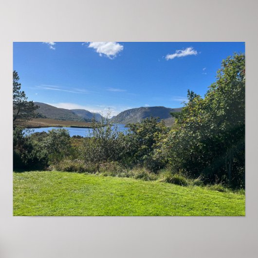 Glendalaugh Lakes Landkreis Wicklow Irland Europe Poster (Vorne)