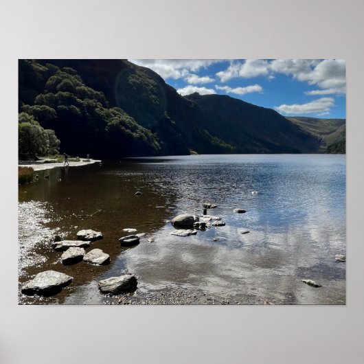 Glendalaugh Lakes Landkreis Wicklow Irland Europe Poster (Vorne)