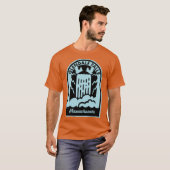 Glendale Falls Massachusetts Oversized T-Shirt (Vorne ganz)