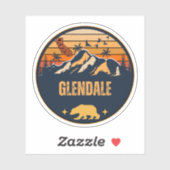 Glendale, Kalifornien Aufkleber (Blatt)