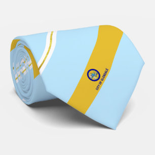 Glendale (Kalifornien) - Stadtflagge Neck Tie Krawatte