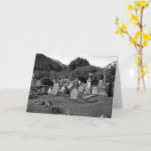 Glendalough Friedhof Karte (Gelbe Blume)