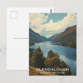 Glendalough Ireland Postkarte (Vorne/Hinten)