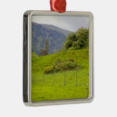 Glendalough, Irland. Glendalough ist Ornament Aus Metall (Rechts)