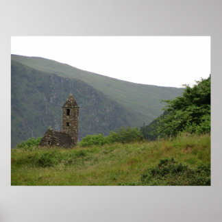 Glendalough, Irland Poster