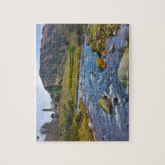 Glendalough Irland. Puzzle (Vertikal)
