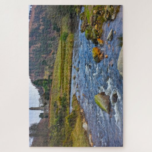 Glendalough Irland. Puzzle (Vertikal)