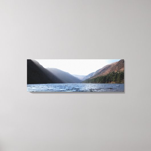 Glendalough - Obersee Leinwanddruck (Vorderseite)