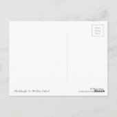 Glendalough Round Tower Postkarte (Rückseite)