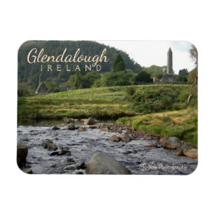 Glendalough Ruinen Magnet