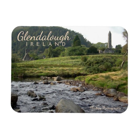 Glendalough Ruins Magnet (Horizontal)