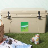 Glendalough Upper Lake Ireland Map Aufkleber (Kühler)