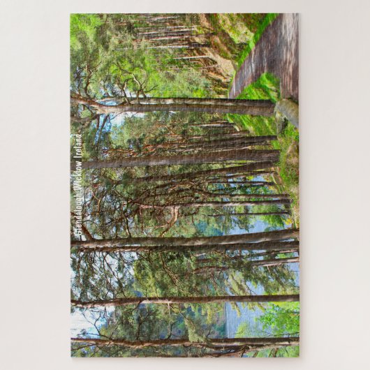 Glendalough Wicklow Irland Puzzle (Vertikal)