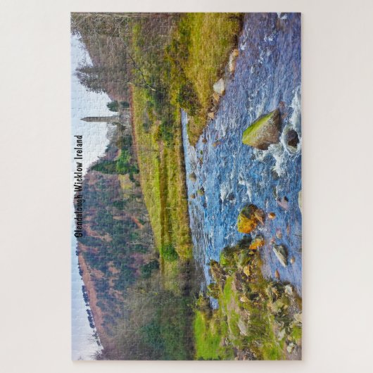 Glendalough Wicklow Irland Puzzle (Vertikal)