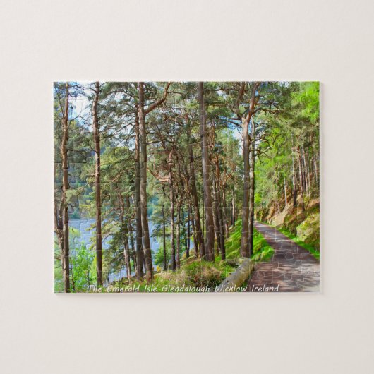 Glendalough Wicklow Irland Puzzle (Horizontal)