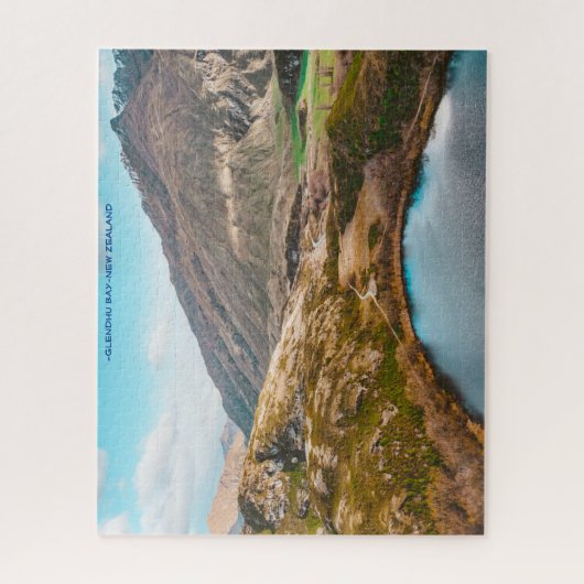 -Glendhu Bay-Neuseeland Puzzle (Vertikal)