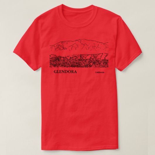 Glendora California TShirt 2 (Design vorne)