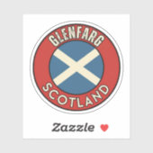 Glenfarg, Schottland Aufkleber (Blatt)