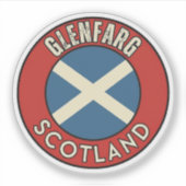 Glenfarg, Schottland Aufkleber (Vorderseite)