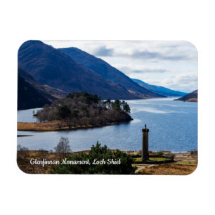 Glenfinnan Monument, Loch Shiel, Schottland Magnet